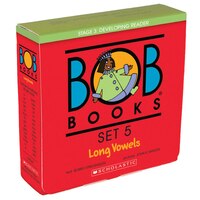 Bob Books - Long Vowels Box Set | Phonics, Ages 4 and up, Kindergarten, First Grade (Stage 3: Developing Reader): Box Set
