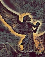 Angel Artist  Blank  Drawing Journal