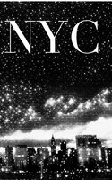 Iconic Manhattan Night  Skyline Writing Journal