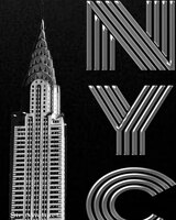 Iconic  Chrysler Building New York City  Creative Drawing Journal