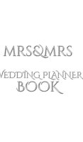 Mrs And Mrs Wedding Planner  Journal Book