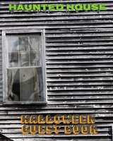 Halloween Haunted House  Mega 474  Page  8x10 Guest Book