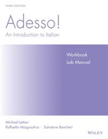 Adesso!, Workbook/Lab Manual: An Introduction to Italian