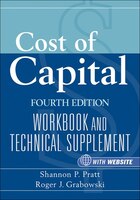 Cost Of Capital: Workbook And Technical Supplement