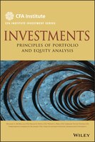 Investments: Principles Of Portfolio And Equity Analysis