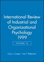 International Review of Industrial and Organizational Psychology 1999