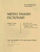 Middle English Dictionary: Plan And Bibliography, 2nd Edition