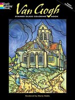 Van Gogh Stained Glass Coloring Book