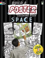 Build a Poster Coloring Book--Space