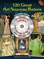 60 Great Art Nouveau Posters Platinum DVD and Book