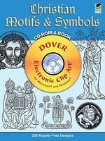 Christian Motifs and Symbols CD-ROM and Book [With CDROM]
