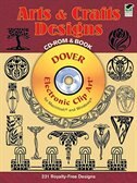 Arts And Crafts Designs Cd-rom And Book