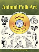 Animal Folk Art CD-ROM and Book