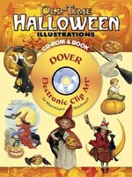 Old-Time Halloween Illustrations CD-ROM and Book