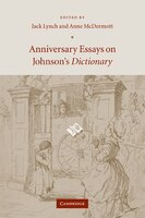 Anniversary Essays On Johnson's Dictionary