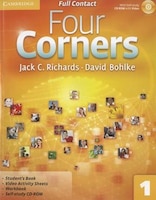 Four Corners Level 1 Full Contact with Self-study CD-ROM