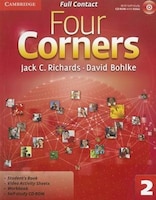 Four Corners Level 2 Full Contact with Self-study CD-ROM