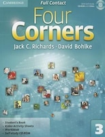 Four Corners Level 3 Full Contact with Self-study CD-ROM