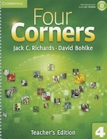 Four Corners Level 4 Teacher's Edition With Assessment Audio Cd/cd-rom