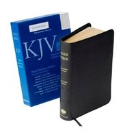 Kjv Pocket Reference Bible, Grey Imitation Leather, Red-letter Text, Kj242:xr Dark Grey Imitation Leather