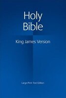 Kjv Large Print Text Bible, Kj650:t