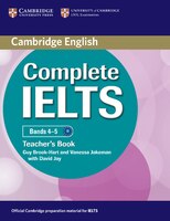 Cambridge English - Complete IELTS Teacher's Book, Bands 4-5