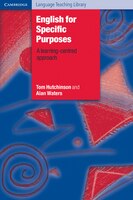 Cambridge Language Teaching Library - English for Specific Purposes: A Learning-Centred Approach