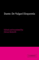 Dante: de Vulgari Eloquentia: DANTE
