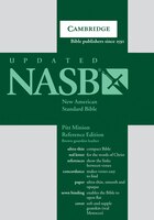 Nasb Pitt Minion Reference Bible, Brown Goatskin Leather, Red-letter Text, Ns446xr Brown Goatskin Leather
