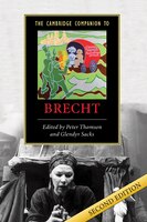 The Cambridge Companion To Brecht