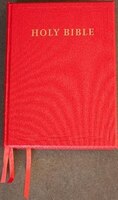 Nrsv Lectern Bible, Red Imitation Leather Over Boards, Nr932:tb: Anglicized Edition
