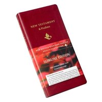 Nrsv New Testament And Psalms, Burgundy Imitation Leather, Nr012:np