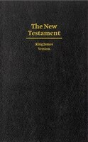 Kjv Giant Print New Testament, Kj600:n: Black