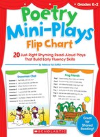 Poetry Mini-Plays Flip Chart: 20 Just-Right Rhyming Read-Aloud Plays to Build Early Fluency Skills: Grades K-2