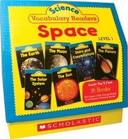 Science Vocabulary Readers: Space (Level 1): Exciting Nonfiction Books That Build Kids' Vocabularies: Grades 1-2