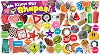 Shapes in Photos Mini Bulletin Board