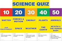 Science Class Quiz: Grades 2-4 Pocket Chart Add-ons