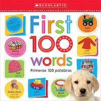 First 100 Words / Primeras 100 Palabras Lift The Flap: Scholastic Early Learners (bilingual)