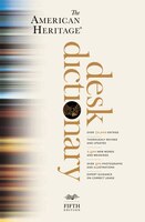 The American Heritage Desk Dictionary, Fifth Edition