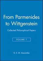 From Parmenides to Wittgenstein, Volume 1: Collected Philosophical Papers