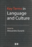 Key Terms in Language & Culture
