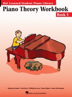 Piano Theory Workbook - Book 5: Hal Leonard Student Piano Library