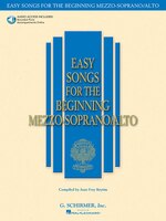 Easy Songs For The Beginning Mezzo-Soprano/Alto: Softcover with CD