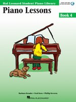 Piano Lessons Book 4 - Book With Online Audio: Hal Leonard Student Piano Library