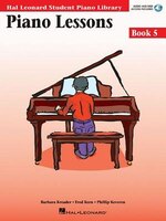 Piano Lessons Book 5: Hal Leonard Student Piano Library