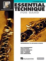 Essential Technique For Band With Eei - Intermediate To Advanced Studies: Bb Clarinet