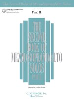 The Second Book of Mezzo-Soprano Solos Part II: Book/online Audio