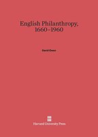 English Philanthropy, 1660-1960
