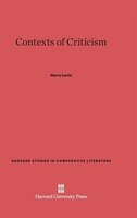 Contexts of Criticism
