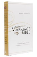 Nkjv, Familylife Marriage Bible, Hardcover: Equipping Couples For Life